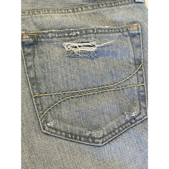 Hollister Men Ripped Button‎ Fly Bermuda Shorts Sz 32 - Picture 8 of 12
